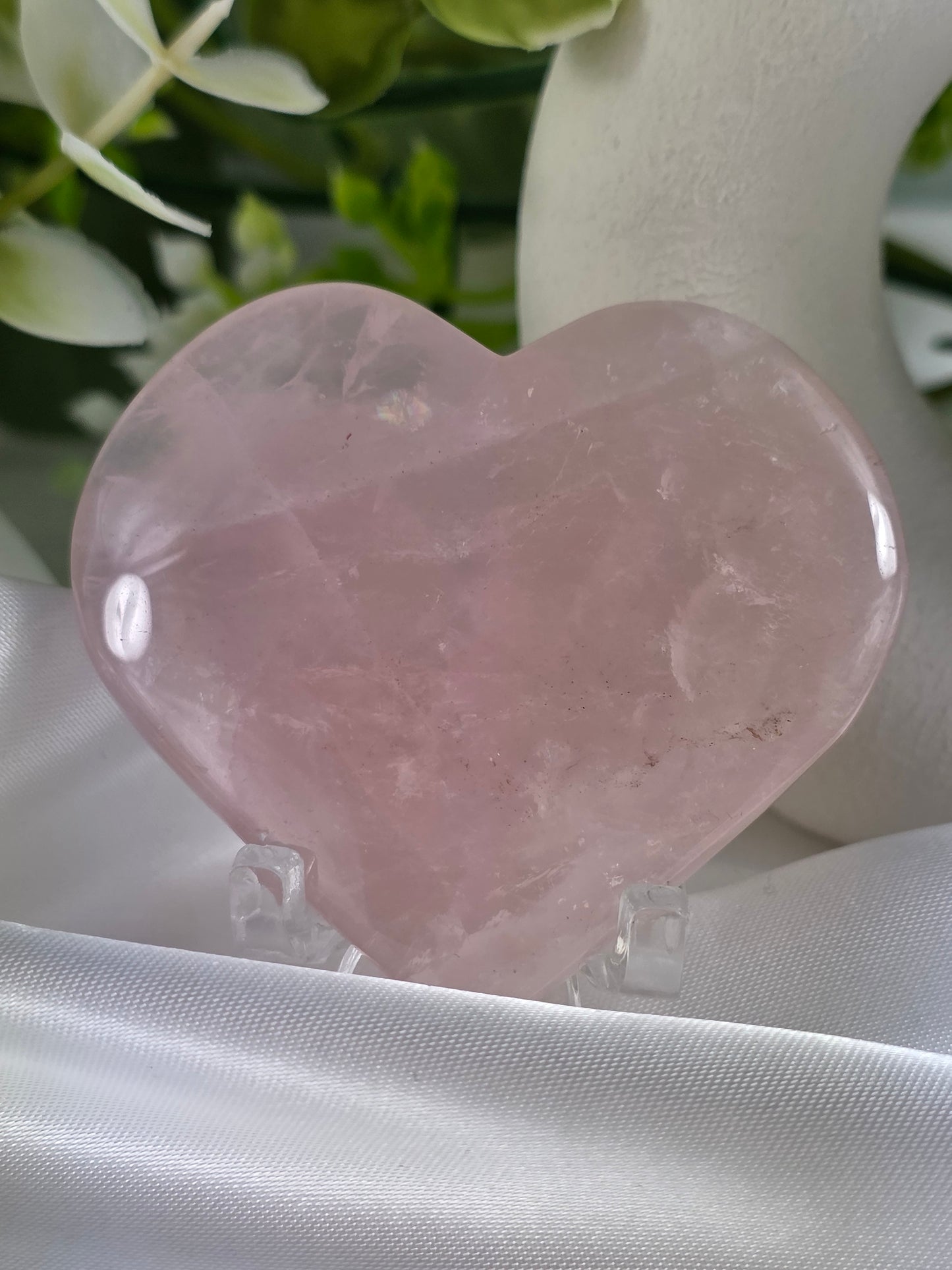 Rose Quartz Heart #O10 – Love, Compassion and Emotional Healing