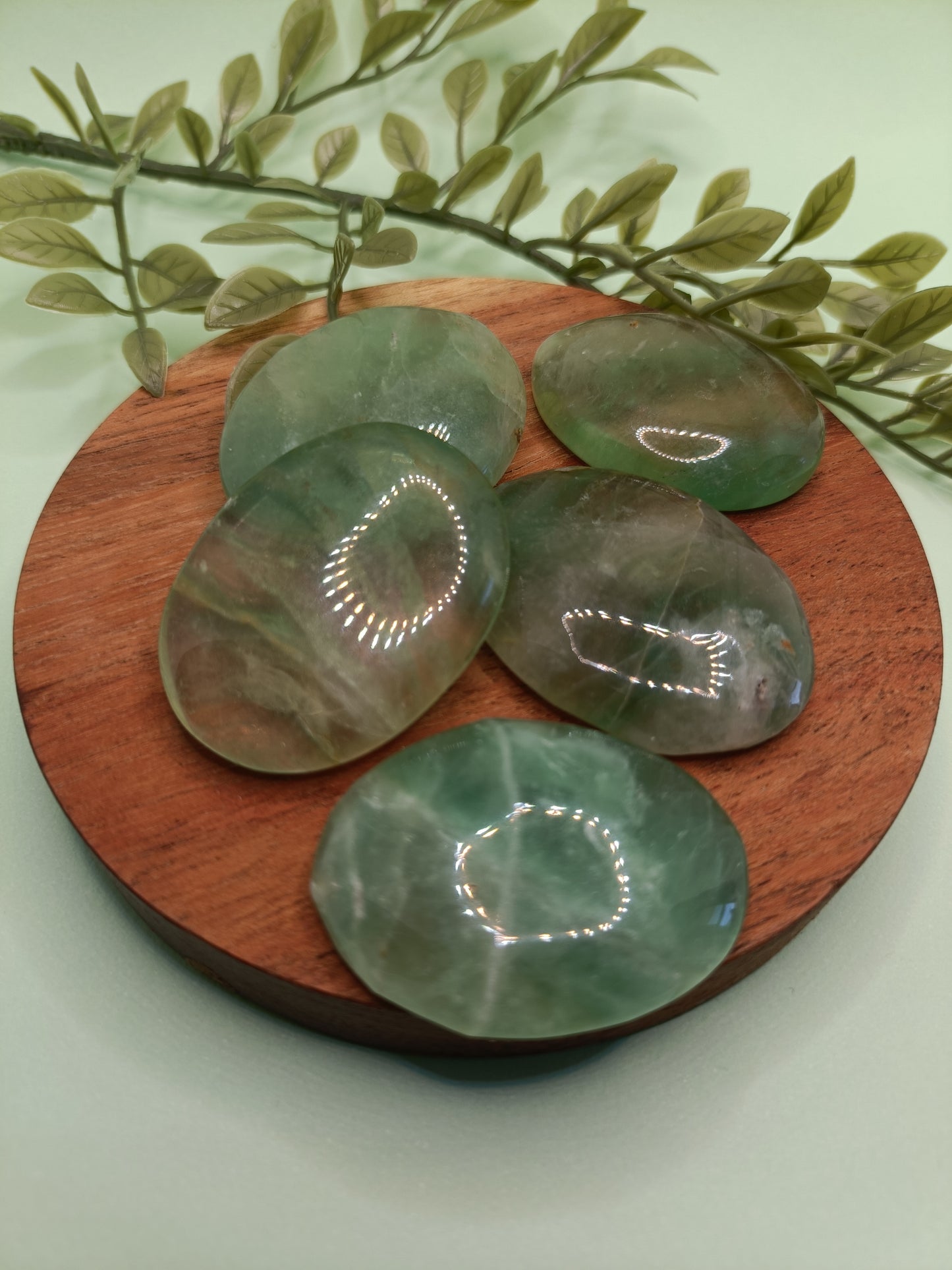 Fluorite Worry Stone – Clarity, Calm and Energetic Balance