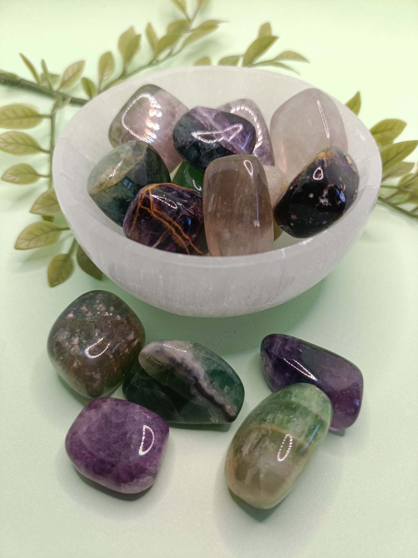 Fluorite Tumbles – Focus, Flow and Energetic Cleanse
