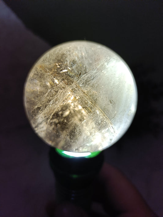 Smoky Quartz Sphere #157 – Grounding, Protection and Emotional Release