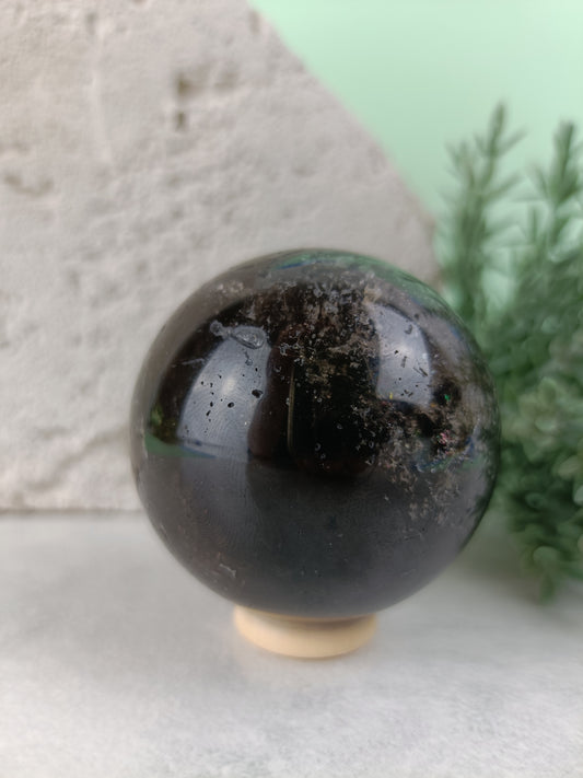Smoky Quartz Sphere #186 – Grounding, Protection and Emotional Release