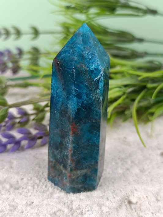 Blue Apatite Point #73 – Clarity, Motivation and Inspired Expression