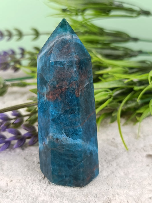 Blue Apatite Point #70** – Clarity, Motivation and Inspired Expression