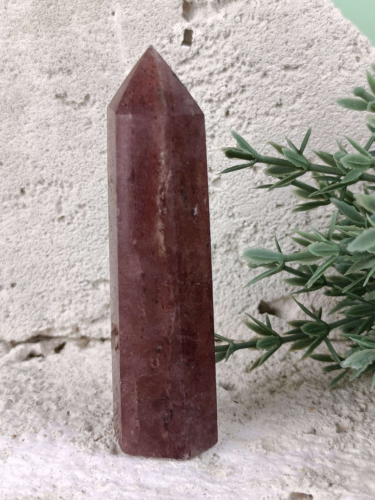 Strawberry Quartz Point #85 – Love, Joy and Heart Expansion