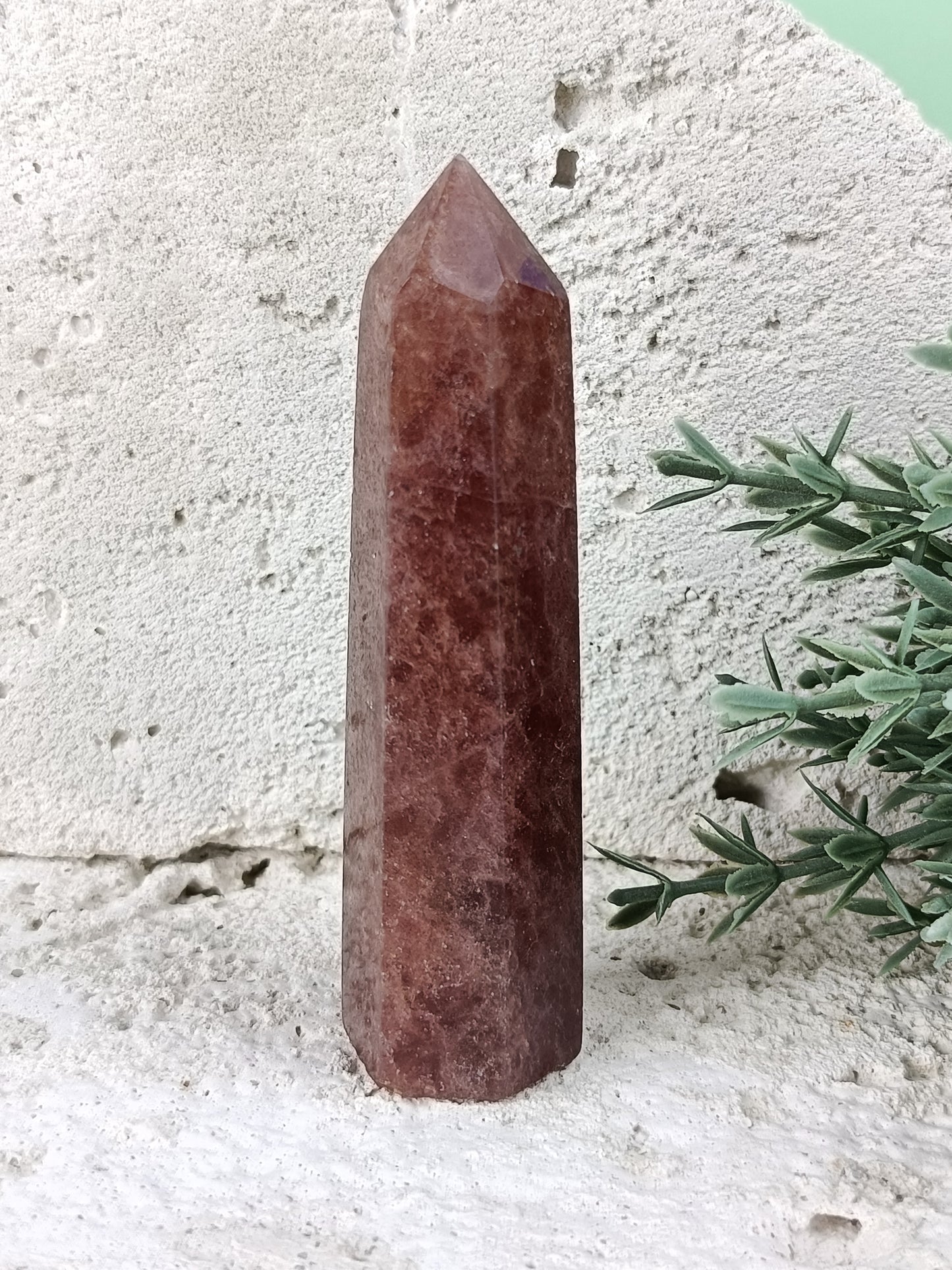 Strawberry Quartz Point #86 – Love, Joy and Heart Expansion