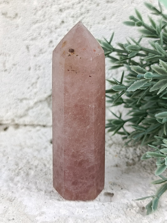 Strawberry Quartz Point #89 – Love, Joy and Heart Expansion