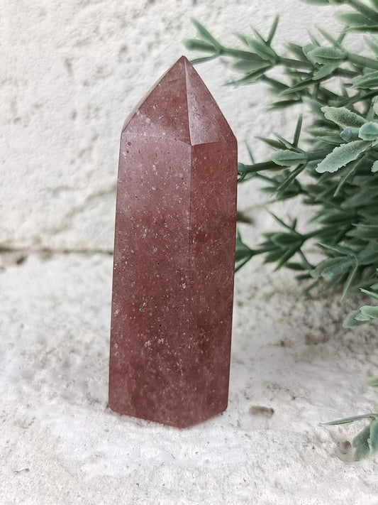 Strawberry Quartz Point #97 – Love, Joy and Heart Expansion