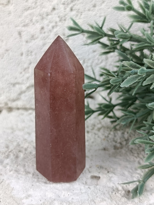Strawberry Quartz Point #98 – Love, Joy and Heart Expansion