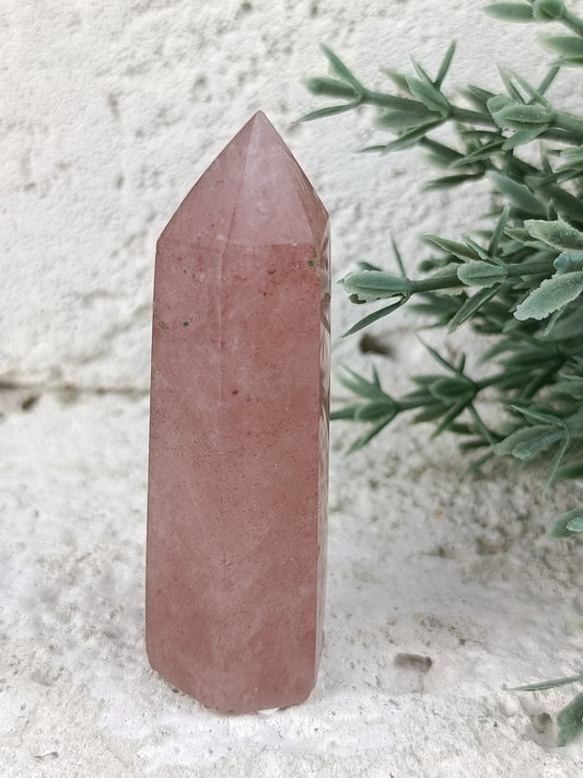 Strawberry Quartz Point #93 – Love, Joy and Heart Expansion
