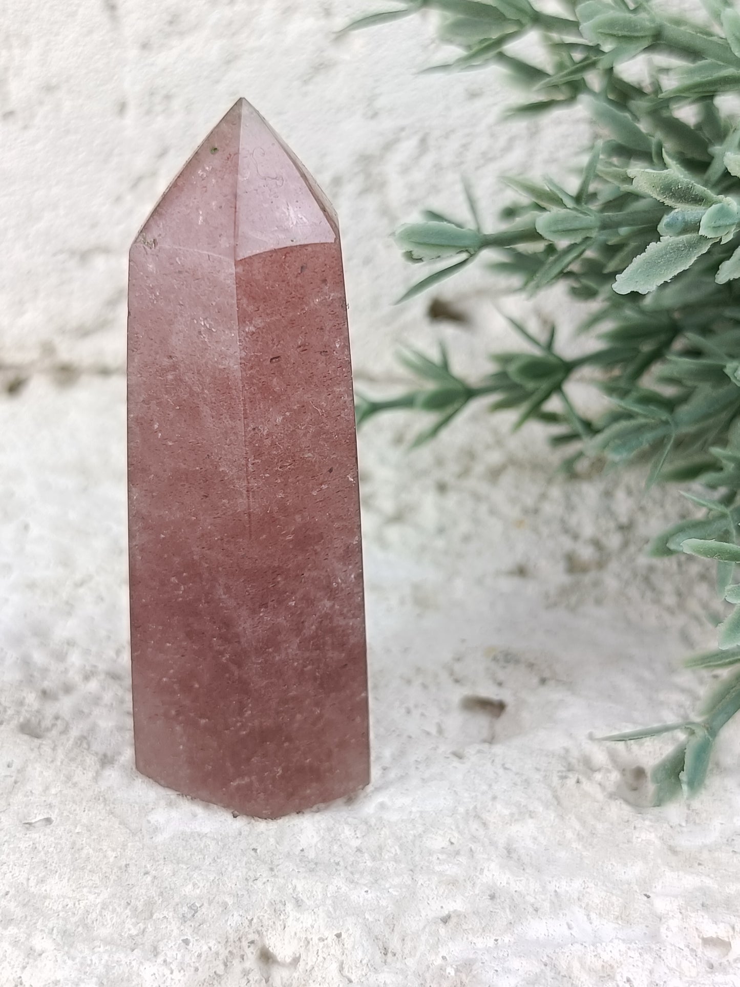 Strawberry Quartz Point #102 – Love, Joy and Heart Expansion