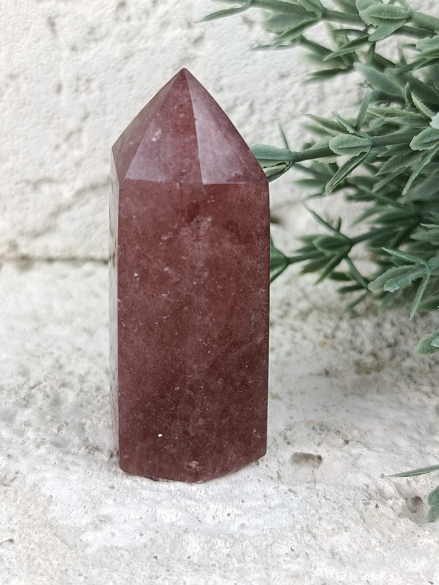 Strawberry Quartz Point #103 – Love, Joy and Heart Expansion