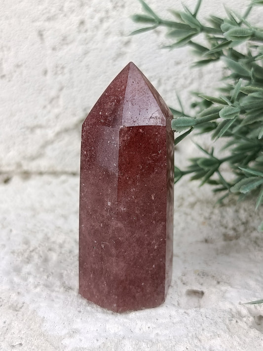 Strawberry Quartz Point #103 – Love, Joy and Heart Expansion