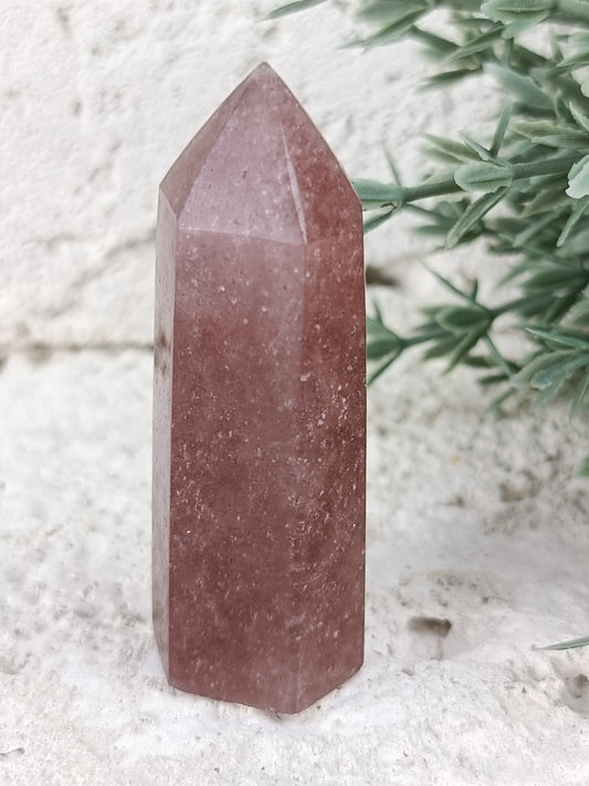 Strawberry Quartz Point #101 – Love, Joy and Heart Expansion