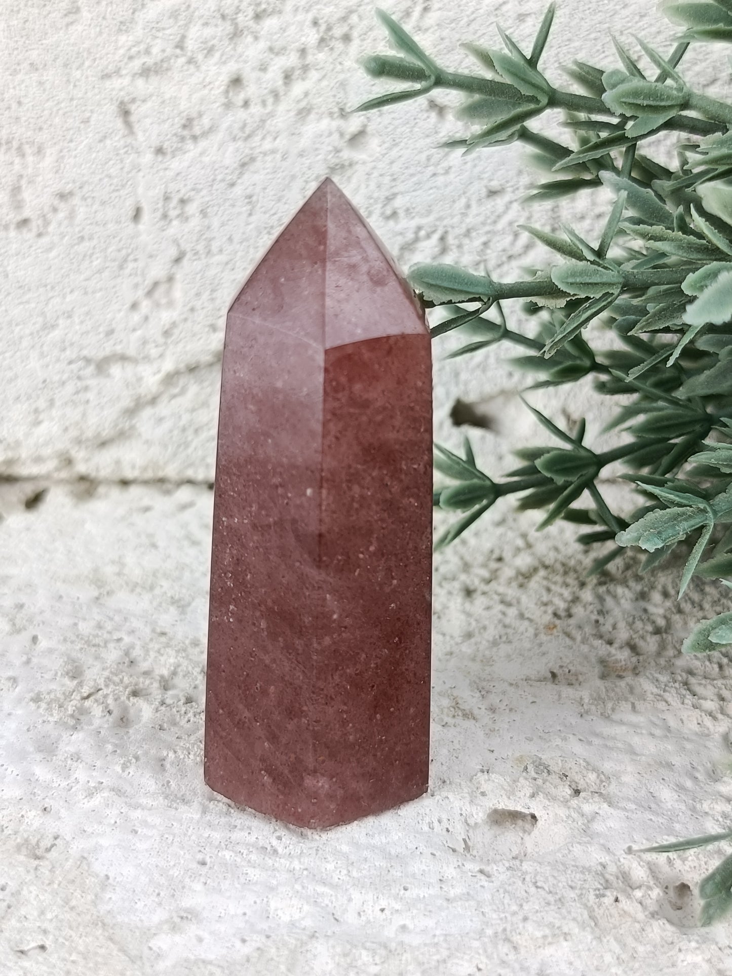 Strawberry Quartz Point #104 – Love, Joy and Heart Expansion
