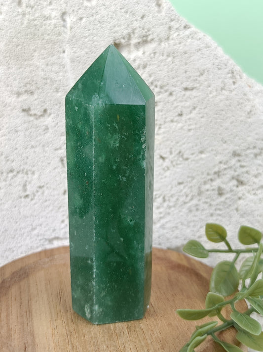 Green Aventurine Point #110 – Growth, Abundance and Fresh Energy