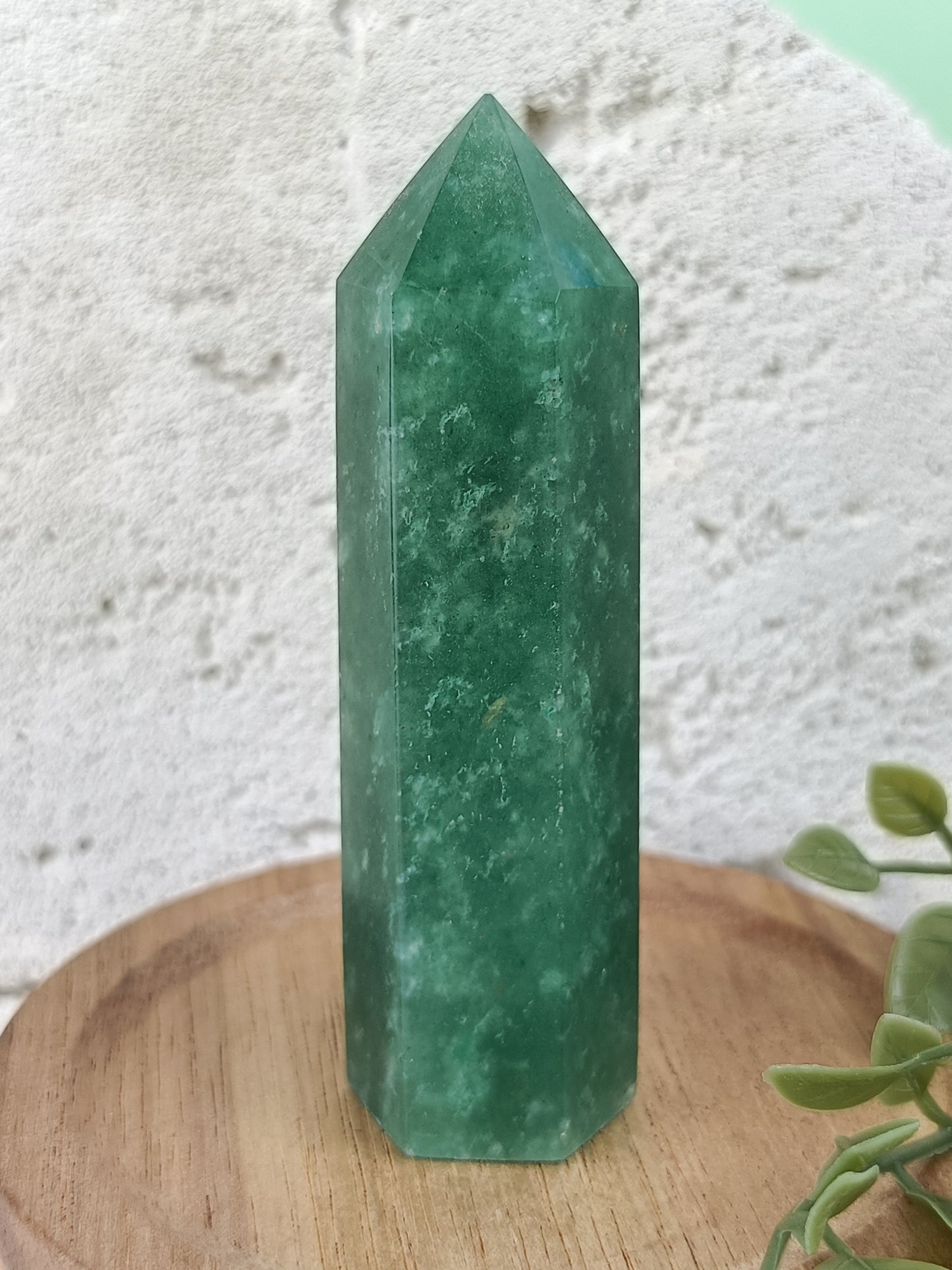 Green Aventurine Point #108 – Growth, Abundance and Fresh Energy