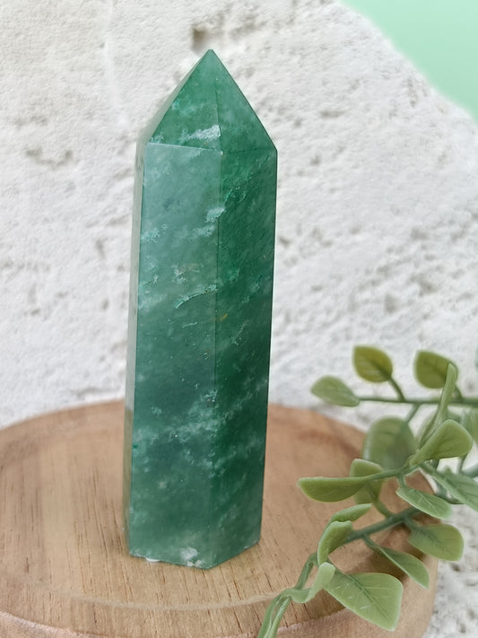 Green Aventurine Point #112 – Growth, Abundance and Fresh Energy