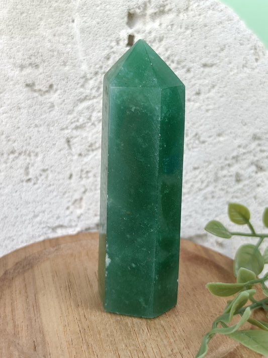 Green Aventurine Point #116** – Growth, Abundance and Fresh Energy