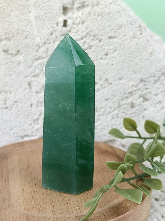 Green Aventurine Point #120 – Growth, Abundance and Fresh Energy