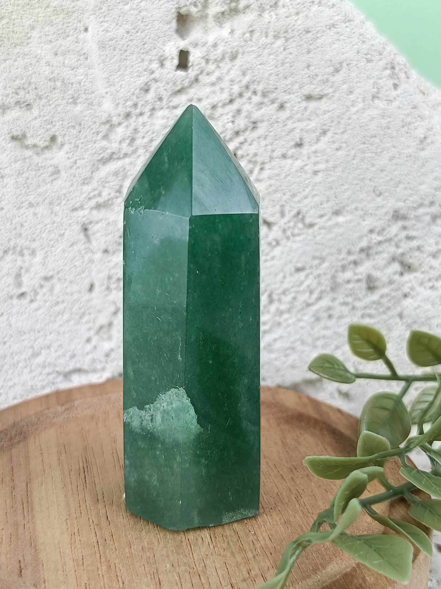Green Aventurine Point #121 – Growth, Abundance and Fresh Energy
