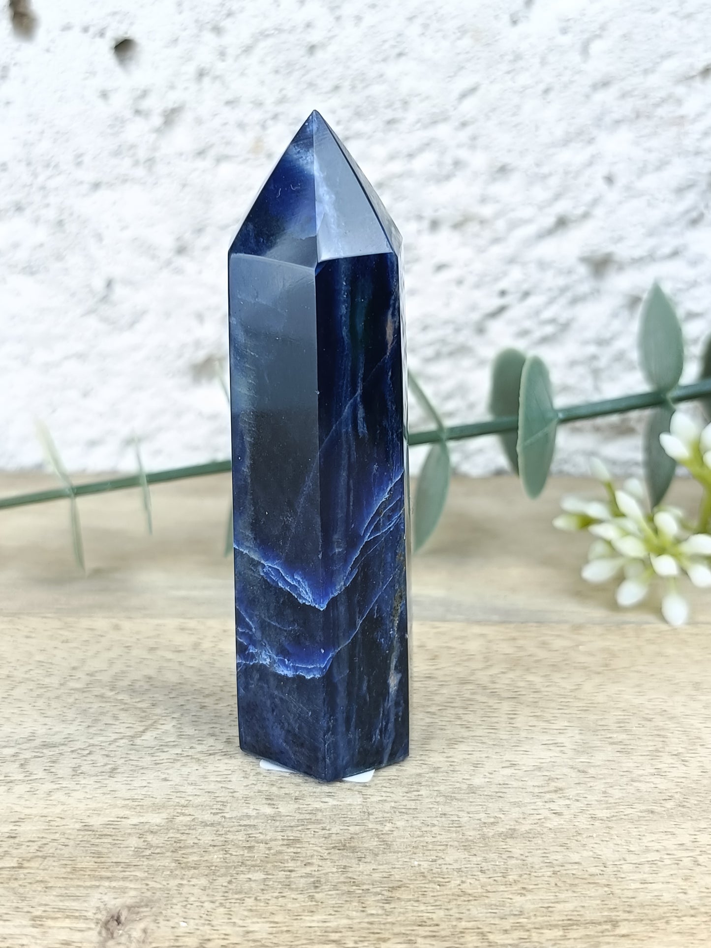 Sodalite Point #135 – Truth, Mental Clarity and Inner Peace