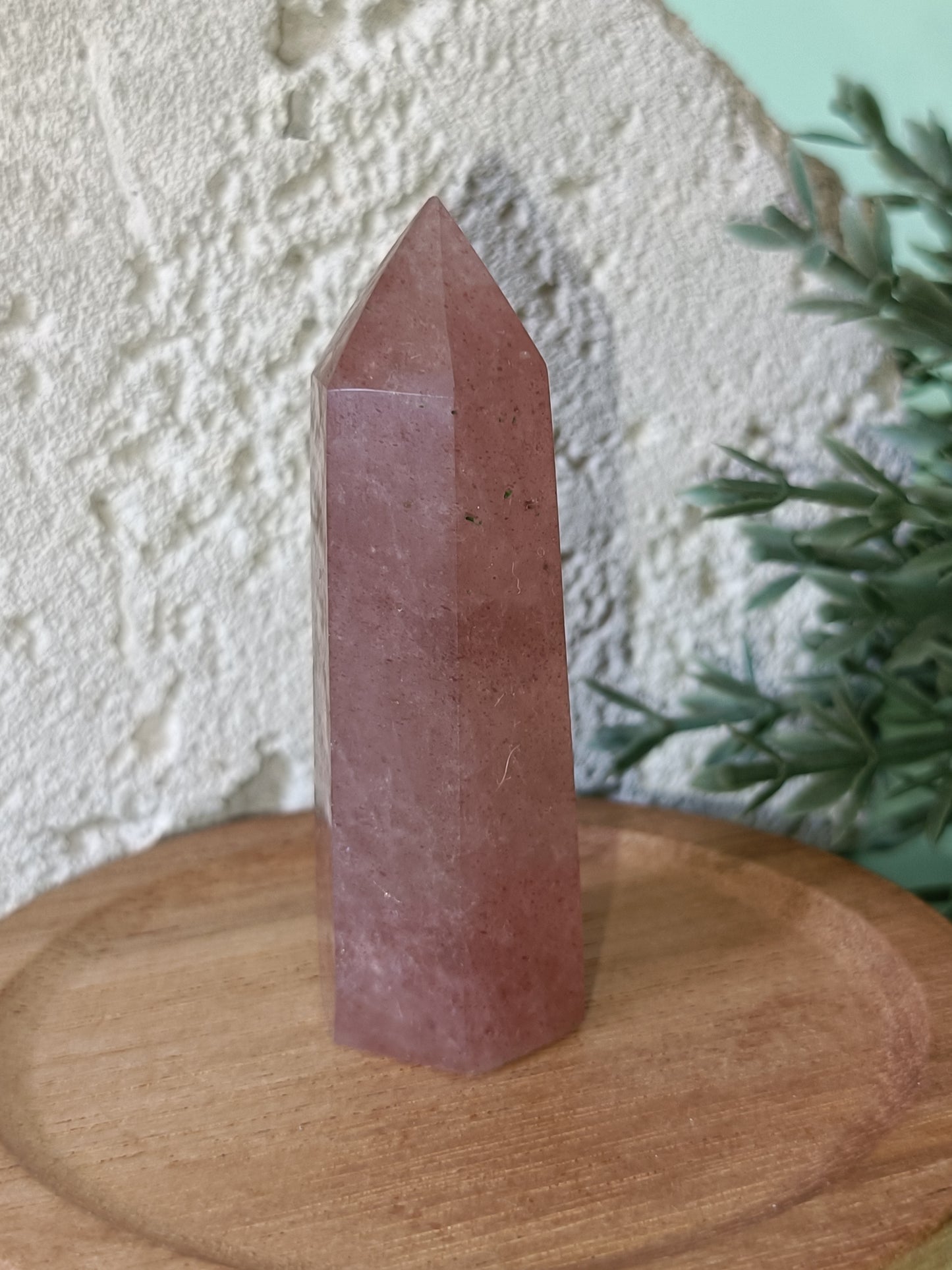 Strawberry Quartz Point #99 – Love, Joy and Heart Expansion