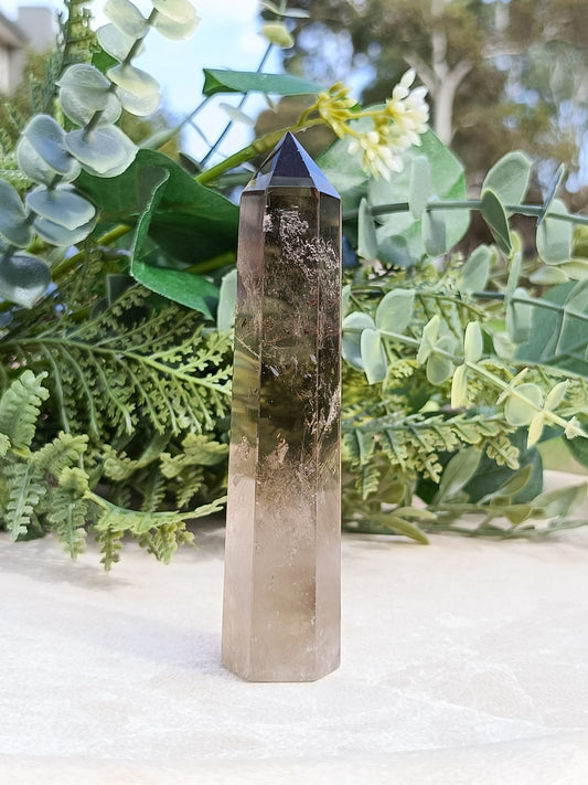 Smoky Quartz Point #193 – Protection, Grounding and Emotional Strength