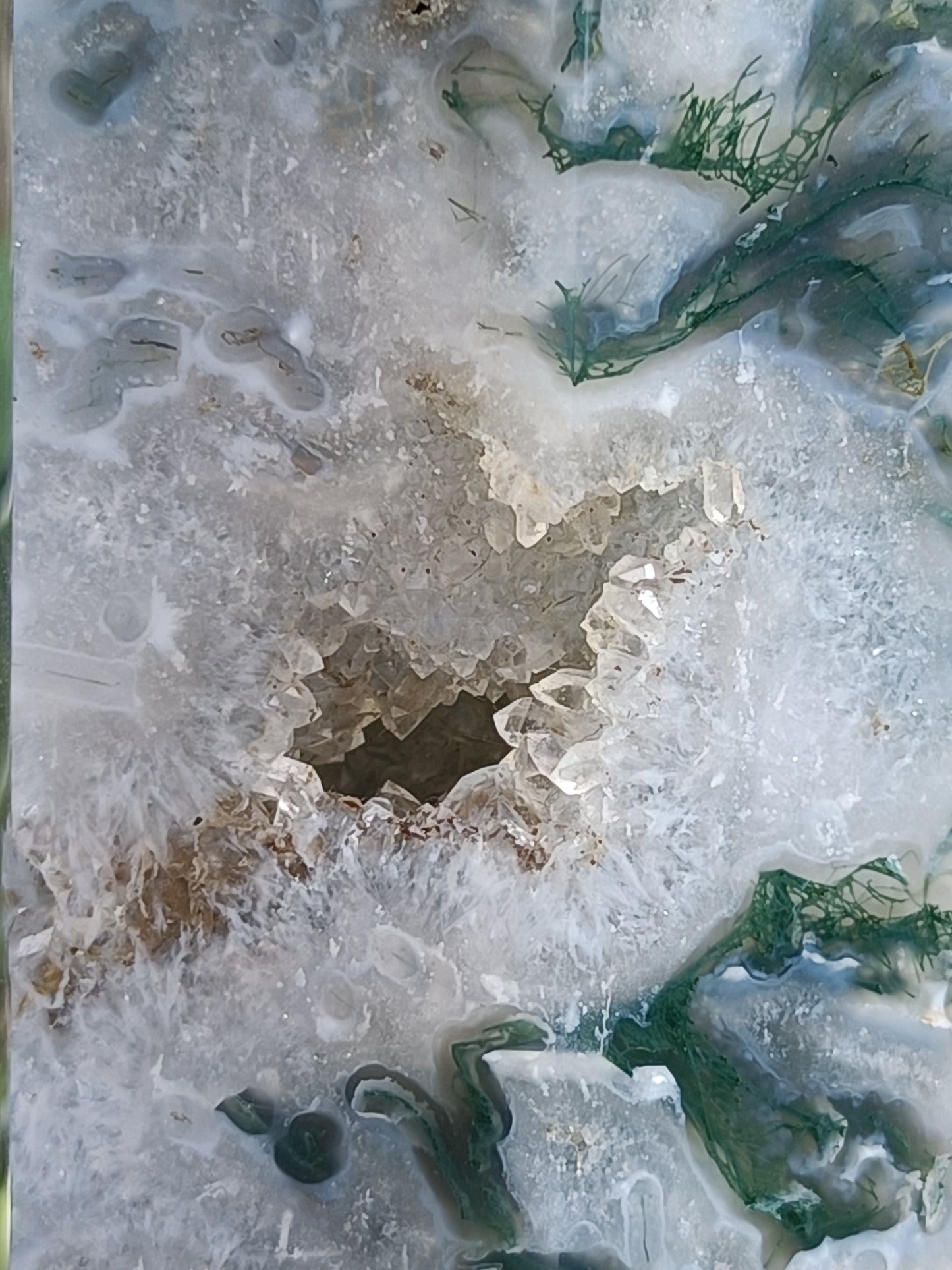 Moss Agate Tower #219 – Growth, Renewal and Connection to Earth