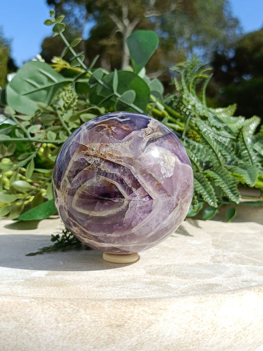 Dream Amethyst Sphere #259 – Calm, Intuition and Spiritual Peace