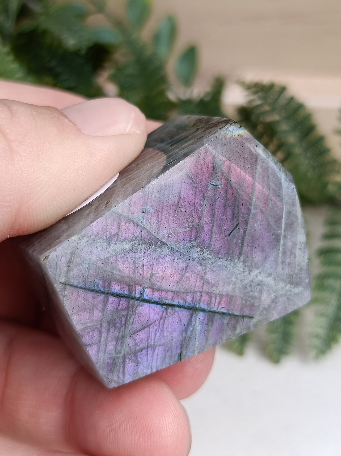 Labradorite Free Form #209 – Intuition, Transformation and Inner Magic