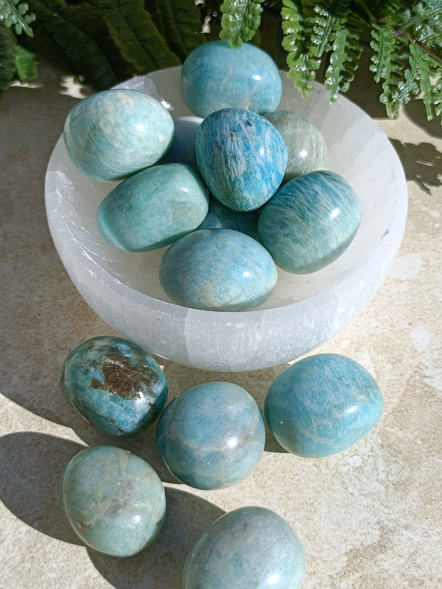 Amazonite Tumbles – Truth, Calm and Empowered Communication