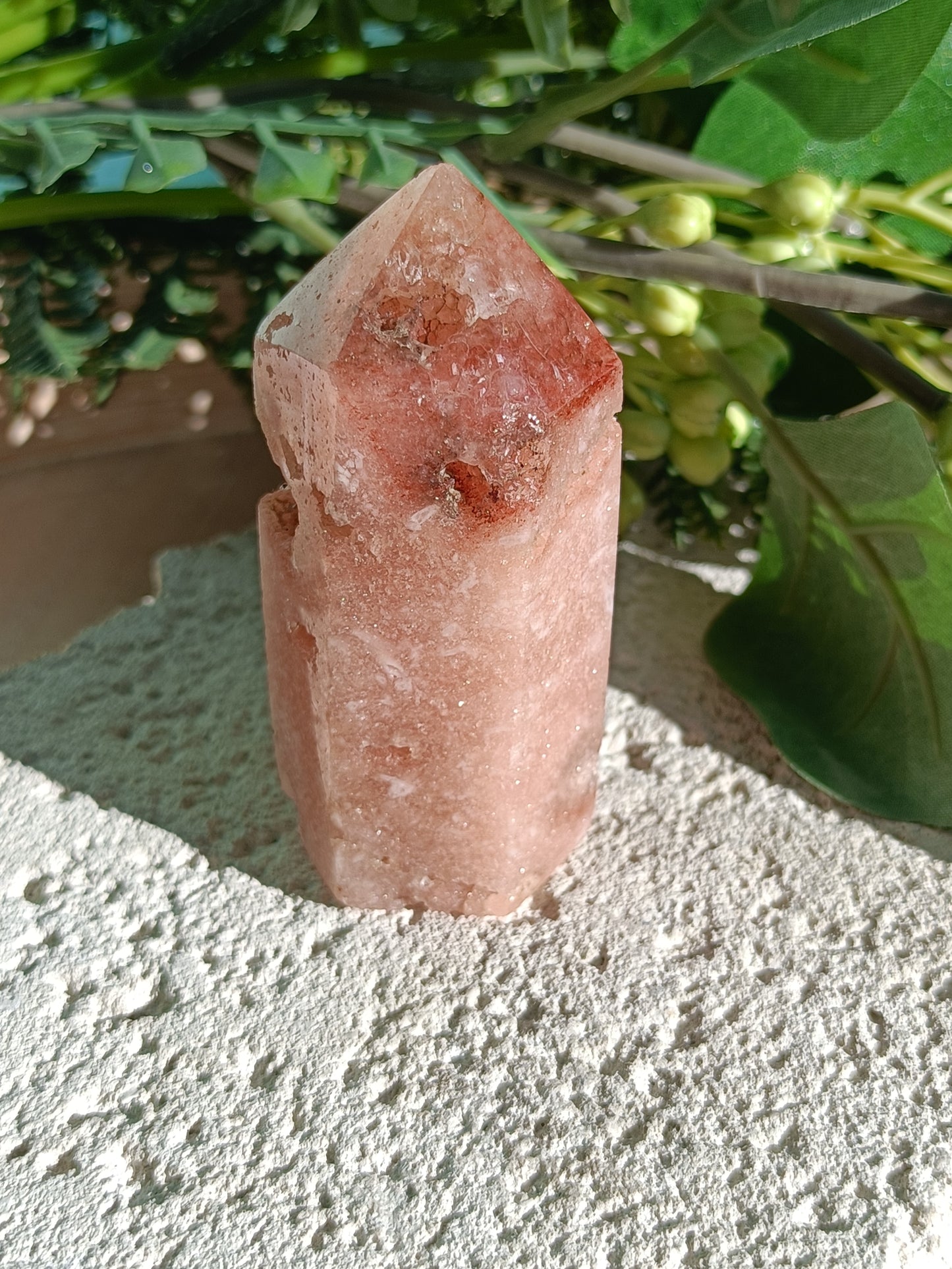 Pink Amethyst Tower #W – Emotional Balance, Divine Love and Inner Peace