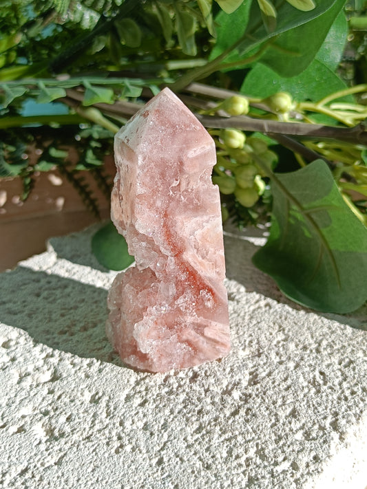 Pink Amethyst Tower #U – Emotional Balance, Divine Love and Inner Peace