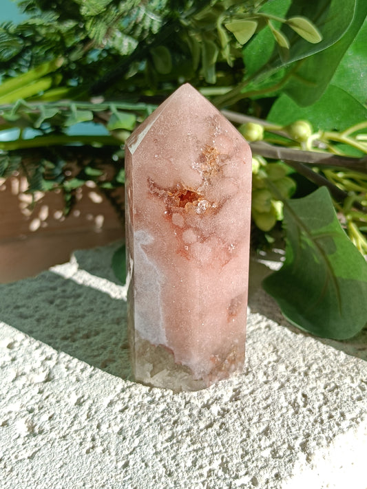 Pink Amethyst Tower #X – Emotional Balance, Divine Love and Inner Peace