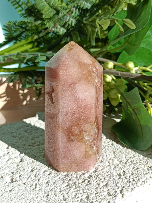 Pink Amethyst Tower #V – Emotional Balance, Divine Love and Inner Peace