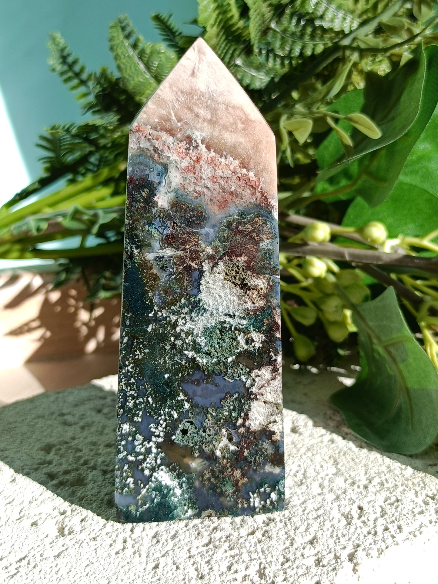 Pink Amethyst Tower #H – Emotional Balance, Divine Love and Inner Peace