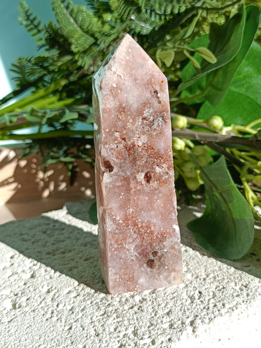 Pink Amethyst Tower #S – Emotional Balance, Divine Love and Inner Peace