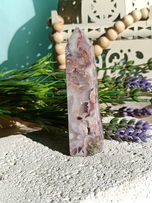 Pink Amethyst Tower #R – Emotional Balance, Divine Love and Inner Peace