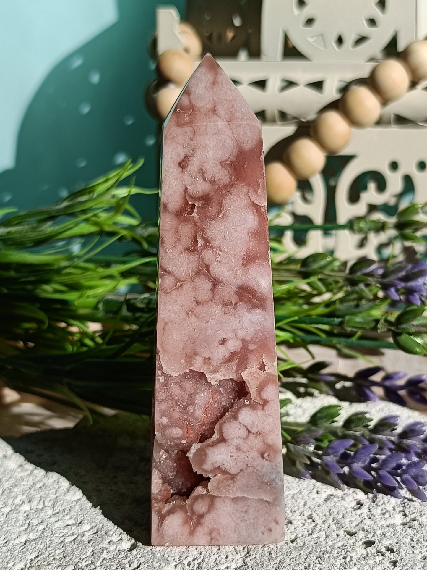 Pink Amethyst Tower #I – Emotional Balance, Divine Love and Inner Peace