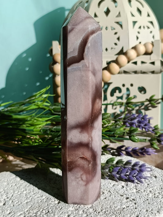 Pink Amethyst Tower #E – Emotional Balance, Divine Love and Inner Peace