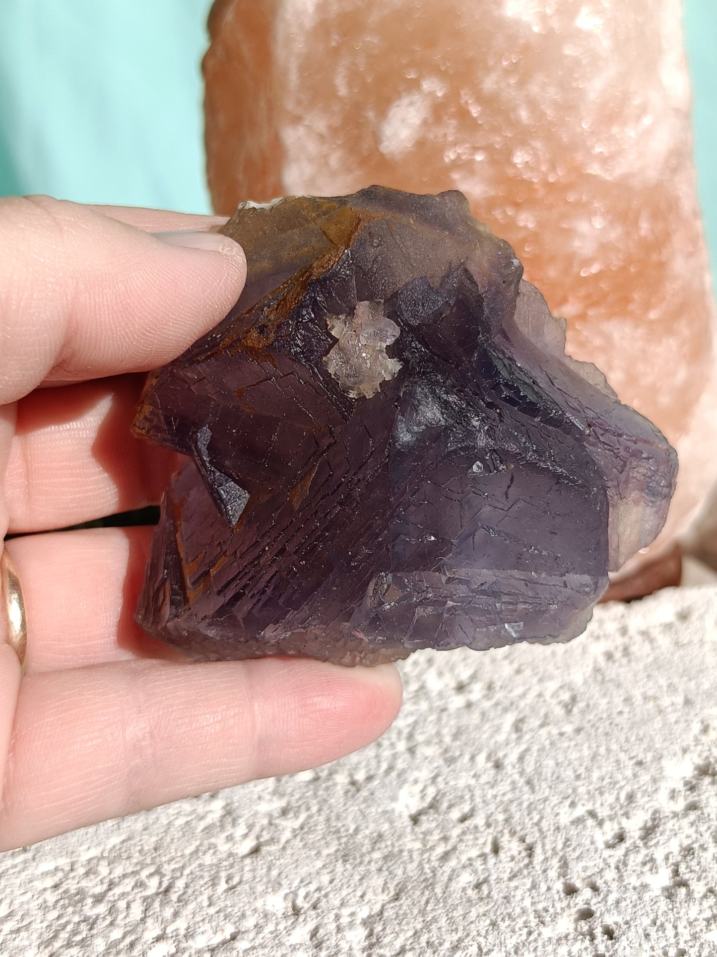 Raw Blue Fluorite #AE – Mental Clarity, Peace and Inspired Flow