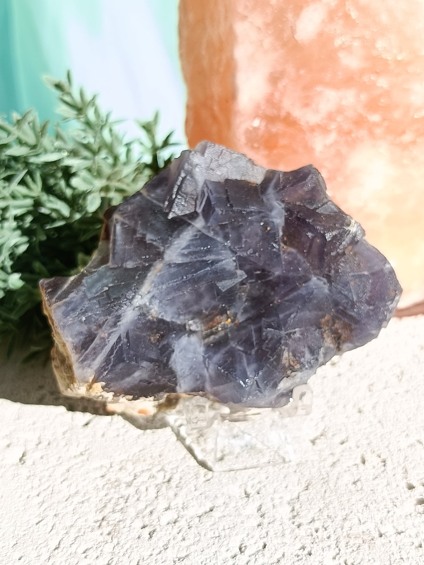Raw Blue Fluorite #EE – Mental Clarity, Peace and Inspired Flow