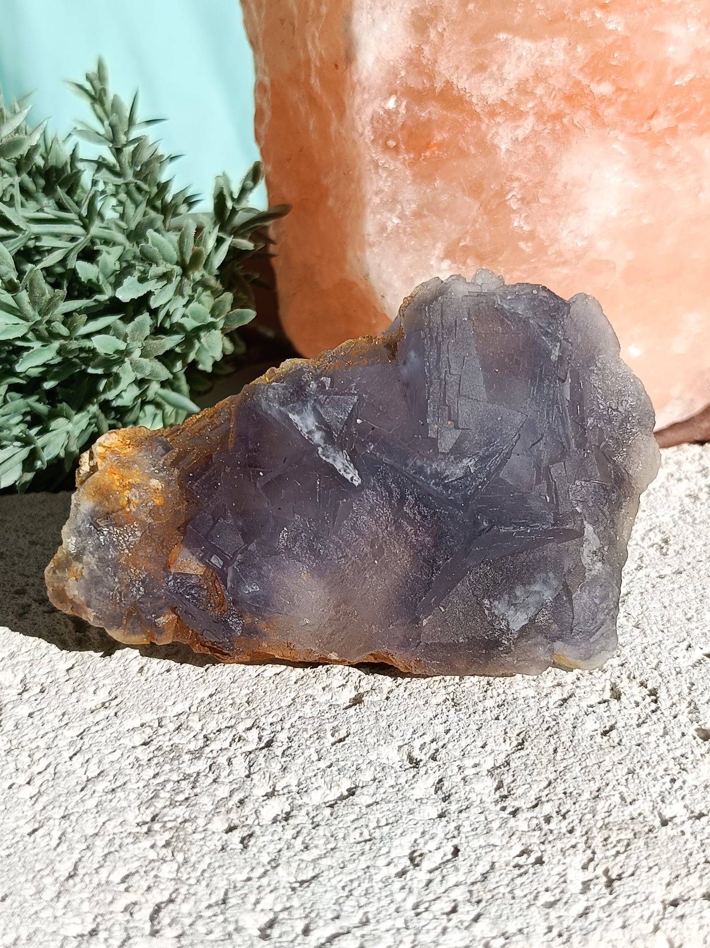 Raw Blue Fluorite #KK – Mental Clarity, Peace and Inspired Flow