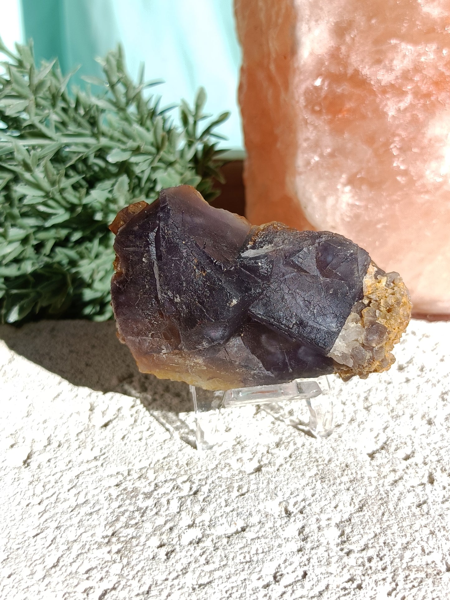 Raw Blue Fluorite #YY – Mental Clarity, Peace and Inspired Flow