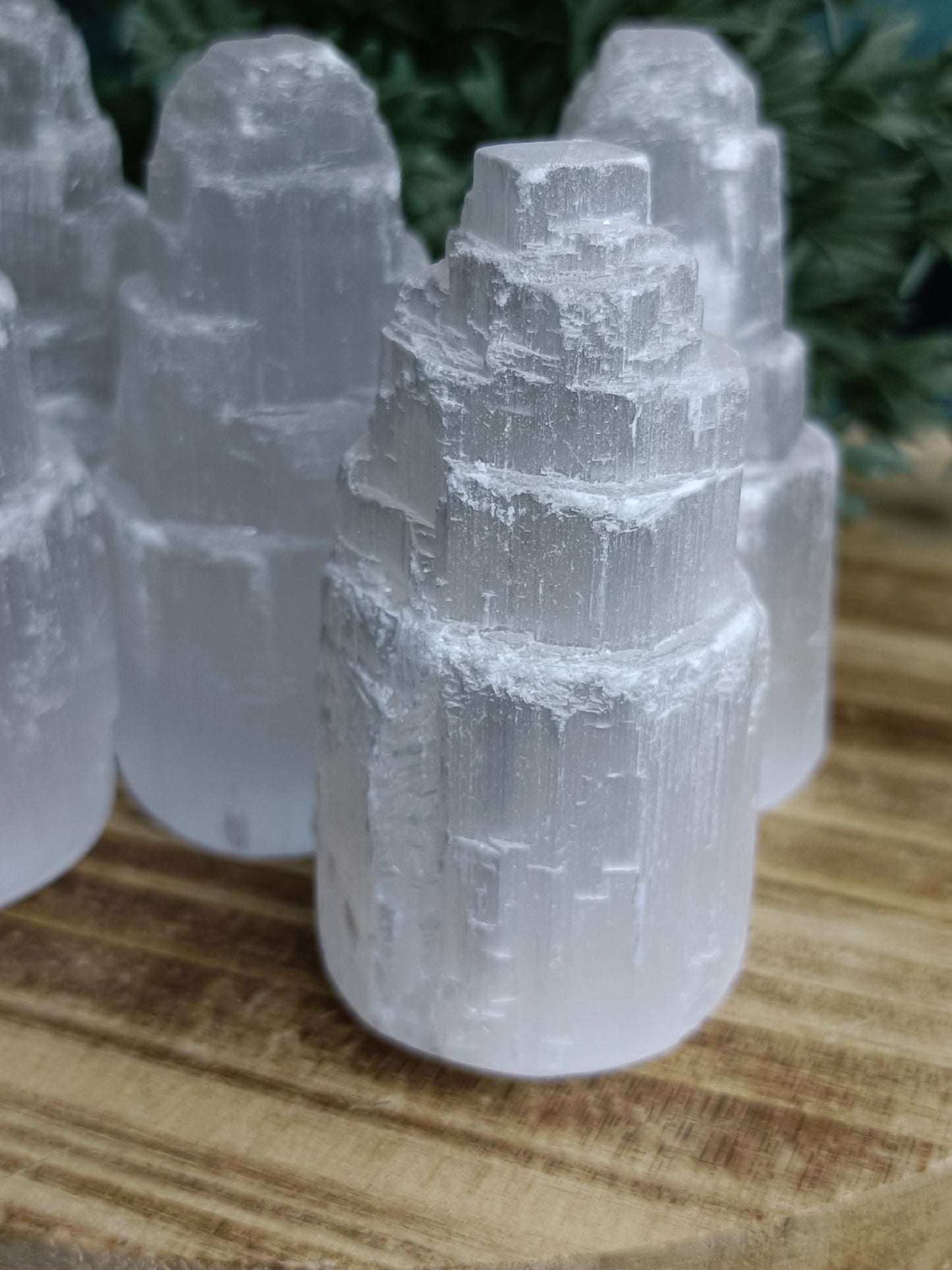 5cm Selenite Tower #A1 – Energy Cleanse, Angelic Light and Spiritual Clarity