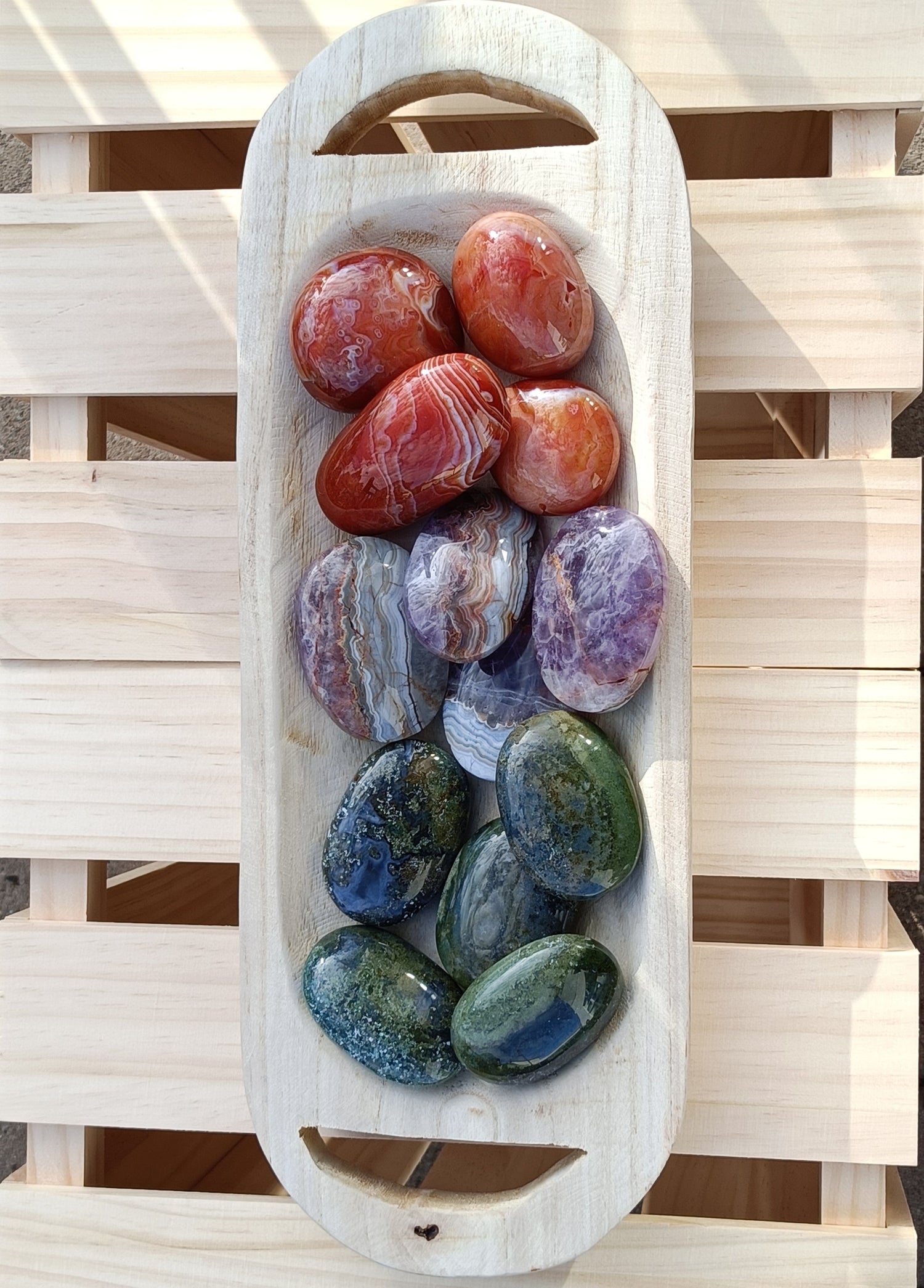 Palm Stones and Worry Stones