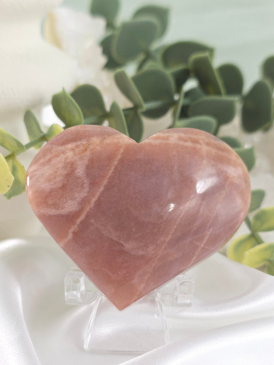 Sunstone Heart #P10 – Crystal for Confidence, Joy & Personal Power | Solar Plexus Chakra Stone for Positivity & Self-Worth