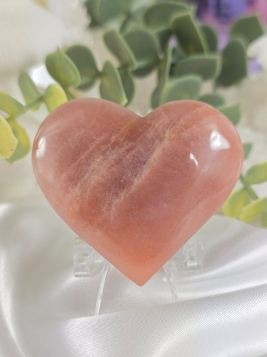 Sunstone Heart #P3 – Crystal for Confidence, Joy & Personal Power | Solar Plexus Chakra Stone for Positivity & Self-Worth
