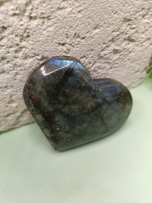 Labradorite Heart #45