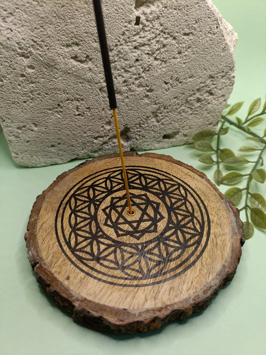 Flower of Life Incense Holder